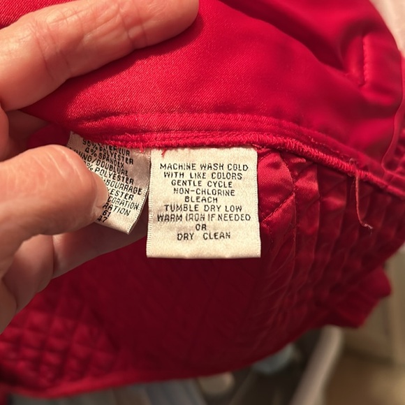 Beautiful high quality Talbots jacket 96%polyester 4%spandex. Corduroy collar - Picture 6 of 6